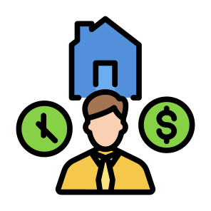 Obligation, Refinance, Debt, Mortgage, Investment, House, Credit icon