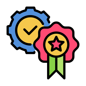 Quality Assurance, Reputation, Quality, Reliable, Trusted, Recommend, Assurance, Best icon