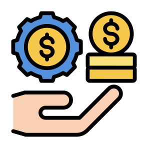 Stewardship, Money, Management, Responsibility, Investment  icon