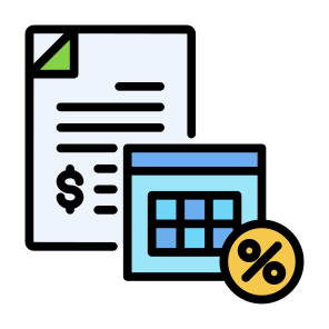 Tax, Tax Schedule, Tax Planning, Tax Reminder, Obligation icon