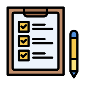 Assessment, Chance, Planning, Checklist, Evaluation icon