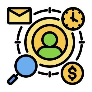 Buyer Persona, Target, Audience, Customer, Target Market icon