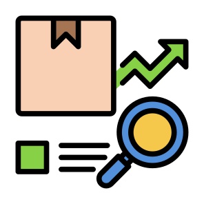 Product Development, Analysis, Research, Growth, Quality Control icon
