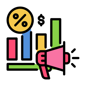 Promotion, Chart, Price, Sales, Campaign icon