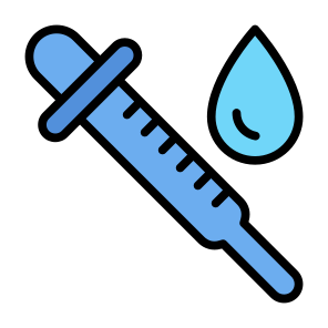 Eyedropper, Health, Eye Care, Medicine, Pharmacy  icon
