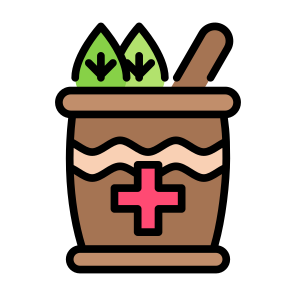 Herbal Treatment, Mortar, Pharmacy, Pestle, Grinding icon