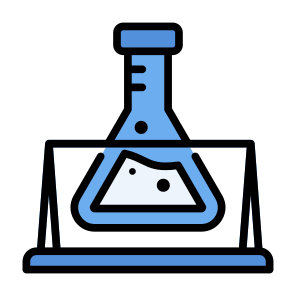 Lab, Chemistry, Chemical, Laboratory, Flask  icon