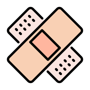Plaster, Wound, Pharmacy, First Aid, Patches  icon