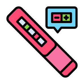 Pregnancy Test, Maternity, Motherhood, Healthcare And Medical, Medical Test  icon