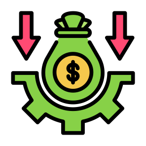 Loss, Money, Down, Reduction, Bankrupt, Crisis icon