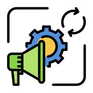 Marketing Automation, Social Media, Digital,  Marketing, Campaign,  Promotion icon