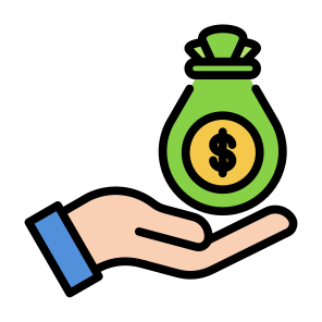Venture, Dollar, Investment,  Money Bag, Fund, Money icon