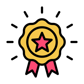 Best Seller, Medal, Award, Badge, Reward icon