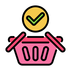 Checkout, Payment, Purchase, Order, Shopping, Basket , Ecommerce icon