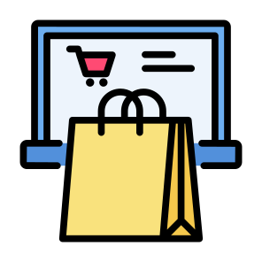 Ecommerce, Screen, Shopping, Website, Product, Shopping Cart icon