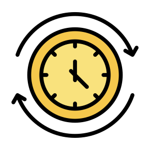  Hours,  Open, , Time, Date, Clock, Cycle icon