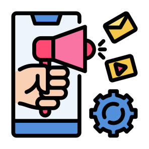 Marketing, Digital Campaign, Advertising, Promotion, Social Media, Ecommerce icon