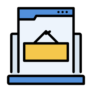 Open, Close, Sign, Signboard, Mobile Phone, Store icon