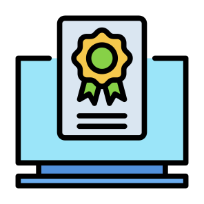 Guarantee, Secure, Quality, Electronics, Certificate, Warranty icon