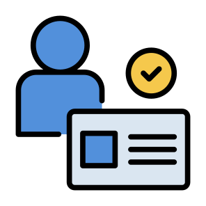 Membership, User, People, Customer, Access, Card icon