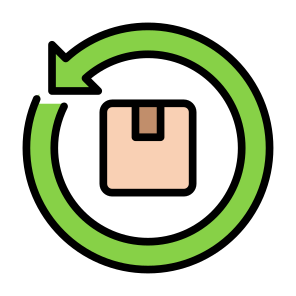 Refund, Money, Box, Exchange, Product, Return icon