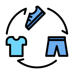 Second Hand, Shop, Tshirt, Reuse, Thrift, Shoes, Recycled icon