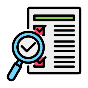 Audit, Inspection, Check, Document, Analysis, File icon