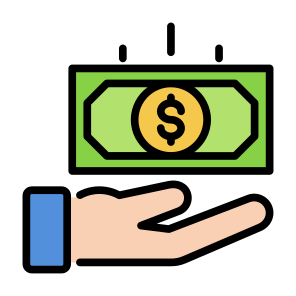 Income, Payment, Money, Salary, Cost, Cash  icon