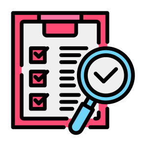 Inspection, Audit, Check, Document, Analysis, Clipboard icon
