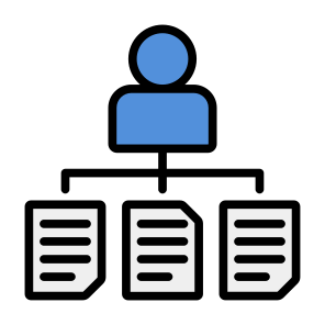 Planning, Networking, User, Task, Job, Role icon