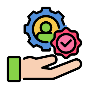 Responsibility, Performance, Control, User Engagement, Social Responsibility, Business Relationship  icon