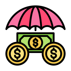 Save Money, Save, Money, Insurance, Investment, Protection icon