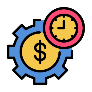 Cost Efficiency, Cost, Budget, Efficiency, Efficient, Time Is Money icon