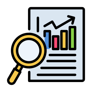 Data Analysis, Data, Analysis, Data Visualization, Exploration, Statistics  icon