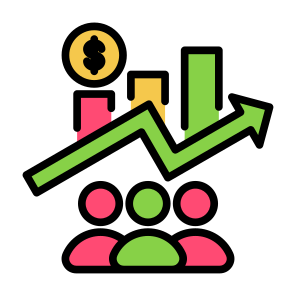 Per Capita, Income, Growth, Financial, User, Money icon