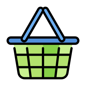 Shopping Basket, Shopping, Basket, Shop, Store, Commerce icon