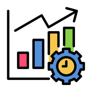Time To Market, Time, Market, Investment, Growth, Statistics icon