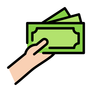 Wages, Salary, Income, Payment, Money, Cash icon