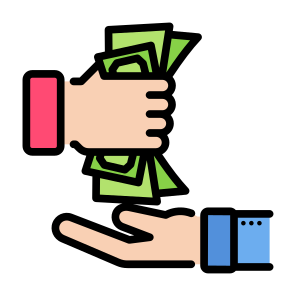 Money Bribe, Corruption, Money, Bill, Bribery icon