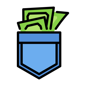 Pocket, Money, Corruption, Bribery, Bribe icon