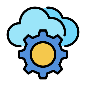 Cloud Setting, Cloud, Setting, Configuration, Cloud Computing, Management  icon