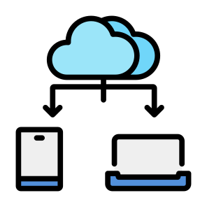 Computing, Cloud Computing, Cloud, Distributed Computing, Edge Computing, Computer, Computing  icon