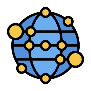 Network Connection, Global, Network, Connection, Internet, Global Network icon