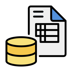 Server Report, Server, Document, Report, Data, Database icon