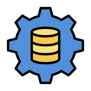 Setting Database, Setting, Database, Server, Configuration, Management icon