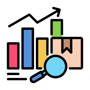 Analysis, Market, Product, Growth, Audit icon