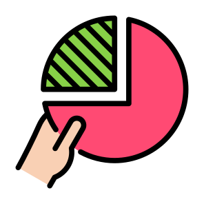 Market Share, Market, Statistics, Share, Pie Chart icon