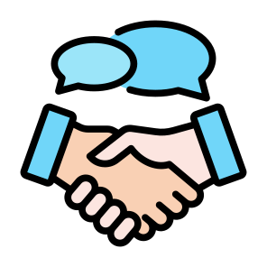 Negotiation, Meeting, Deal, Agreement,  Handshake icon