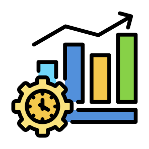 Productivity,  Increase, Timetable, Growth, Efficiency icon