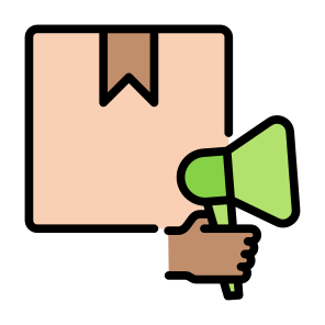 Promotion, Marketing, Product, Campaign, Advertising icon